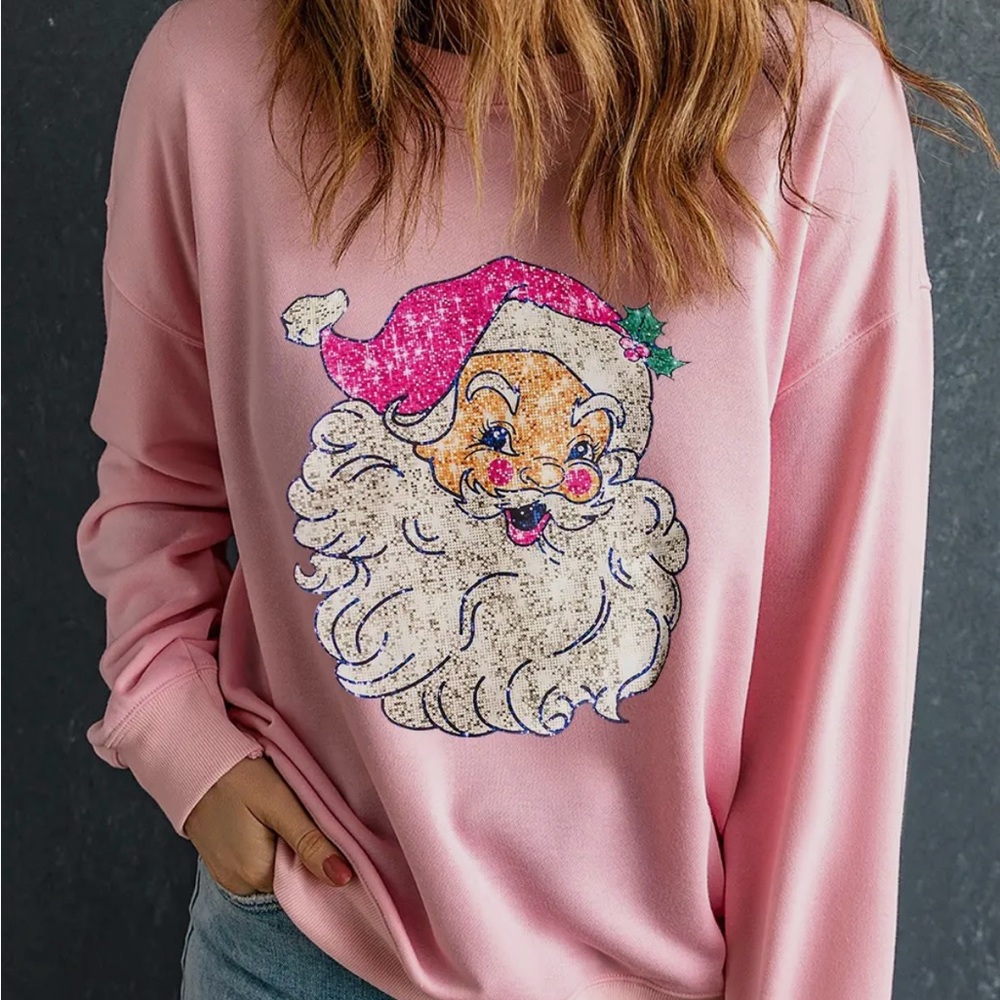 Santa Sweatshirt winter Christmas
